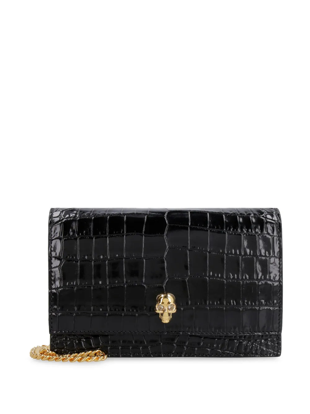Alexander McQueensmall Skull cross body bag