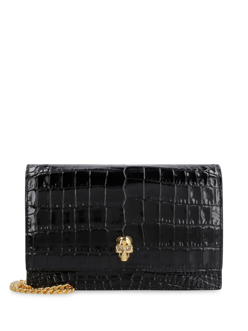 Alexander McQueensmall Skull cross body bag