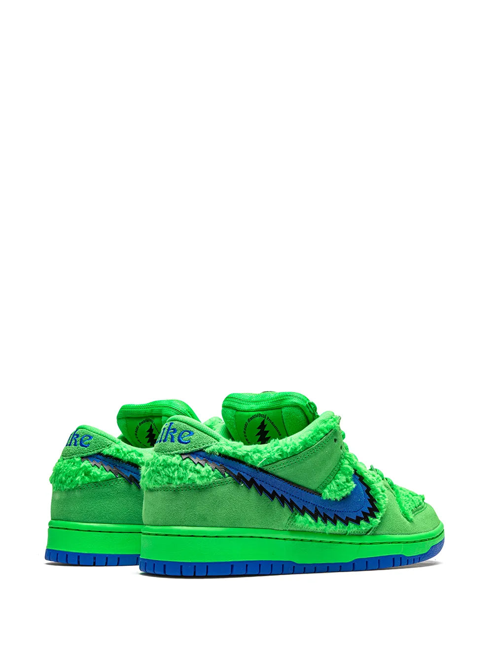 Nike X Grateful Dead Sb Dunk Low Green Bear Sneakers