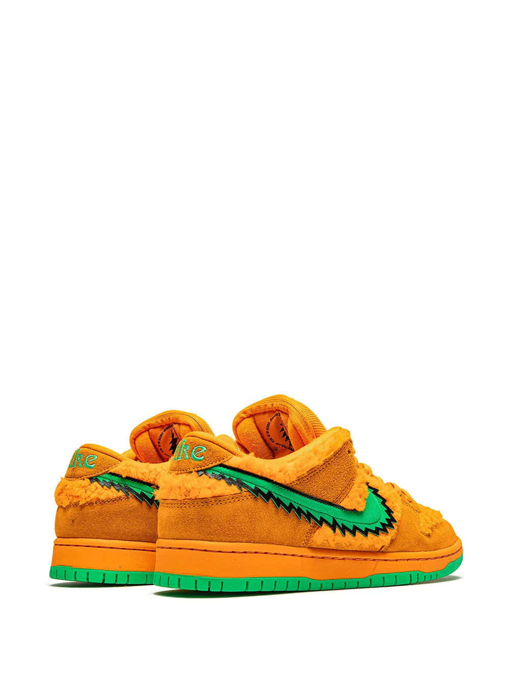 Nike X Grateful Dead Sb Dunk Low Orange Bear Sneakers