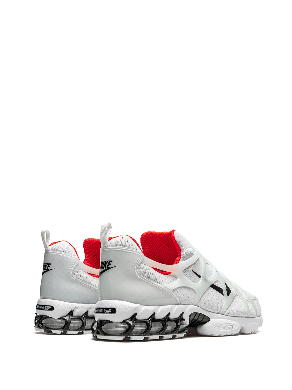 Nike X Stussy Air Zoom Spiridon Kukini Habanero Red Sneakers