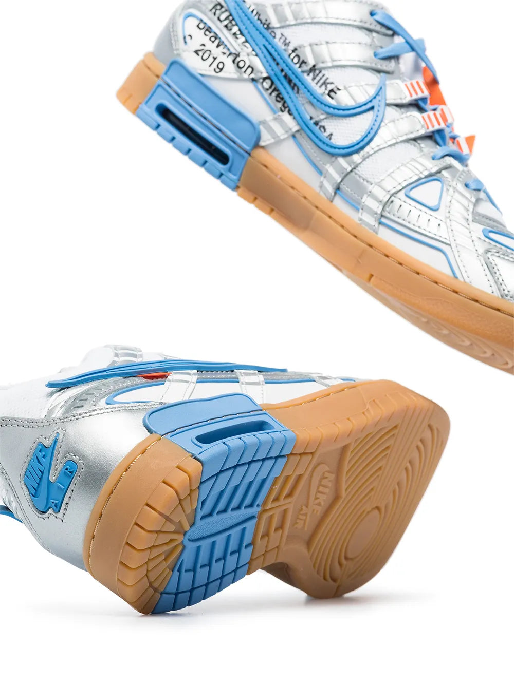 Nike X Off-White Air Rubber Dunk University Blue Sneakers