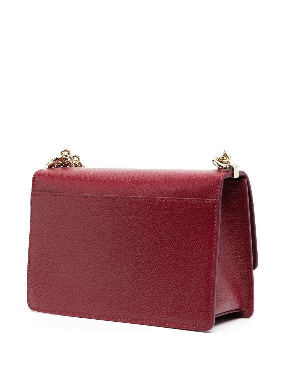 Furlafoldover leather crossbody bag