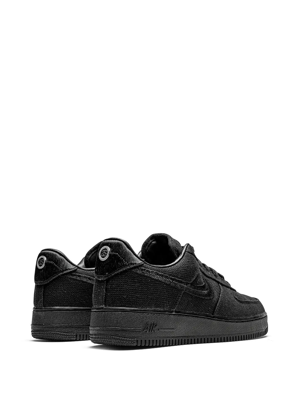 Nike X St sy Air Force 1 Low Black Sneakers
