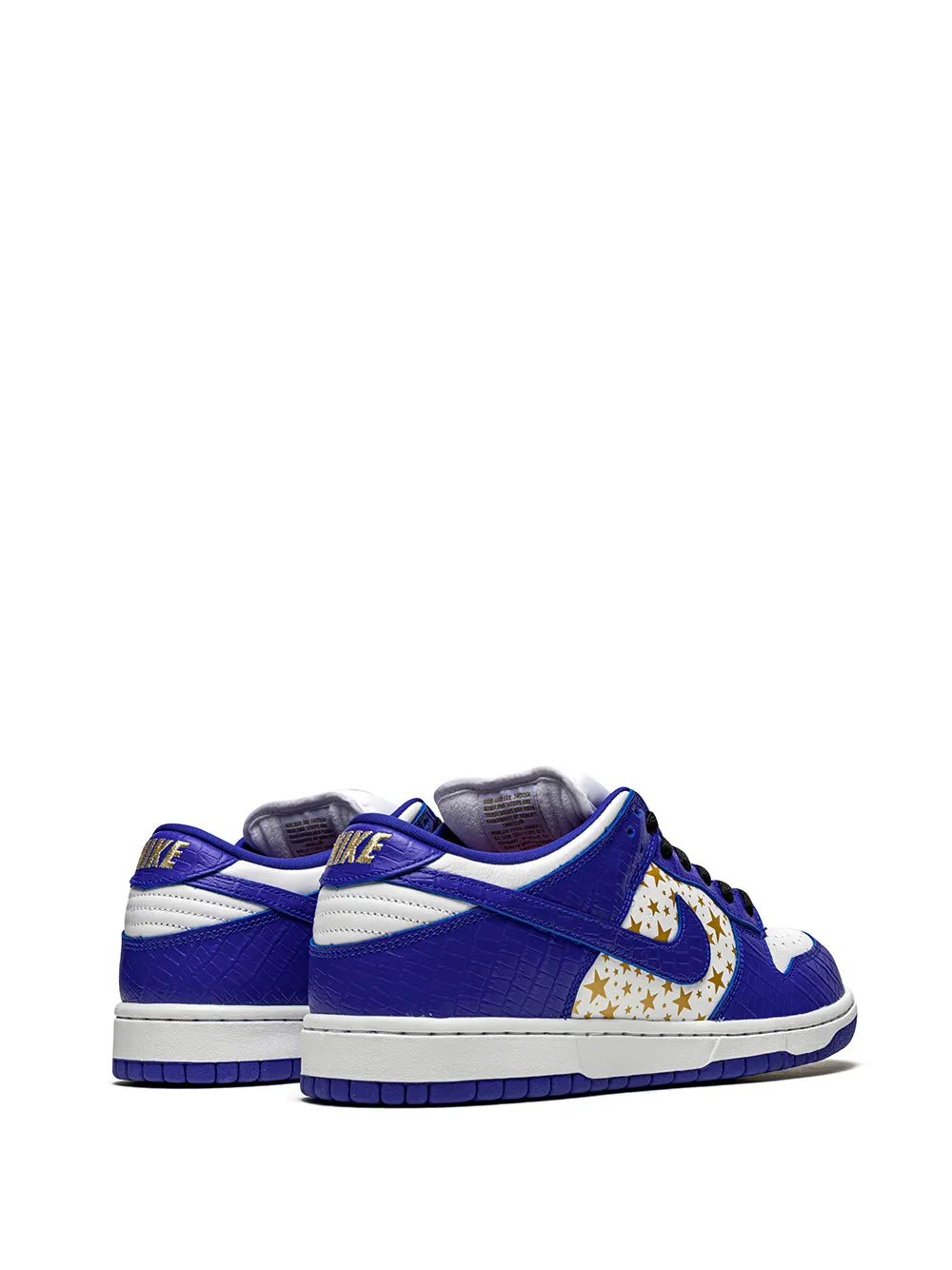 Nike X Supreme Sb Dunk Low Stars/Hyper Blue Sneakers