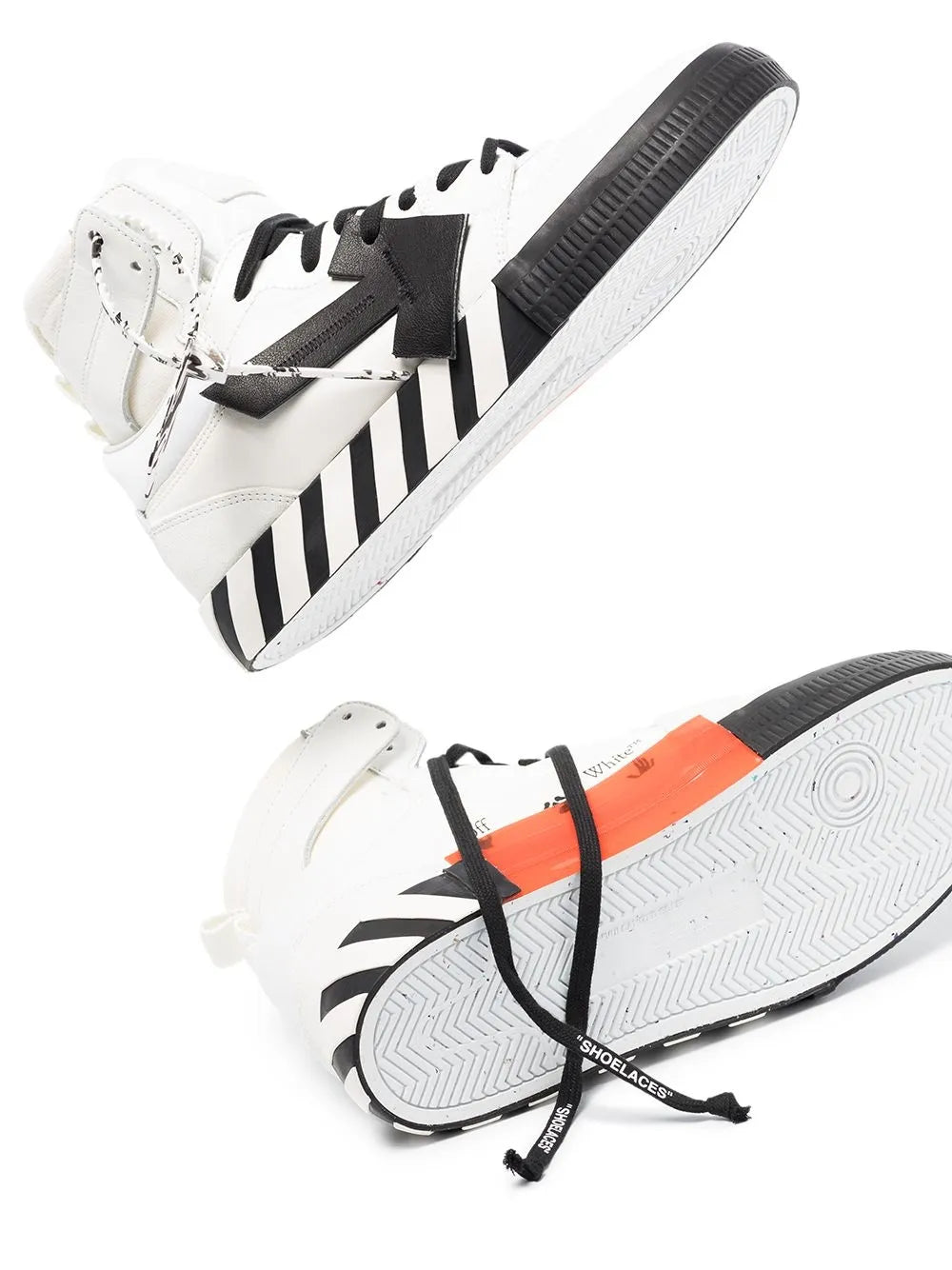 Off-White Vulcanized High-Top Sneakers