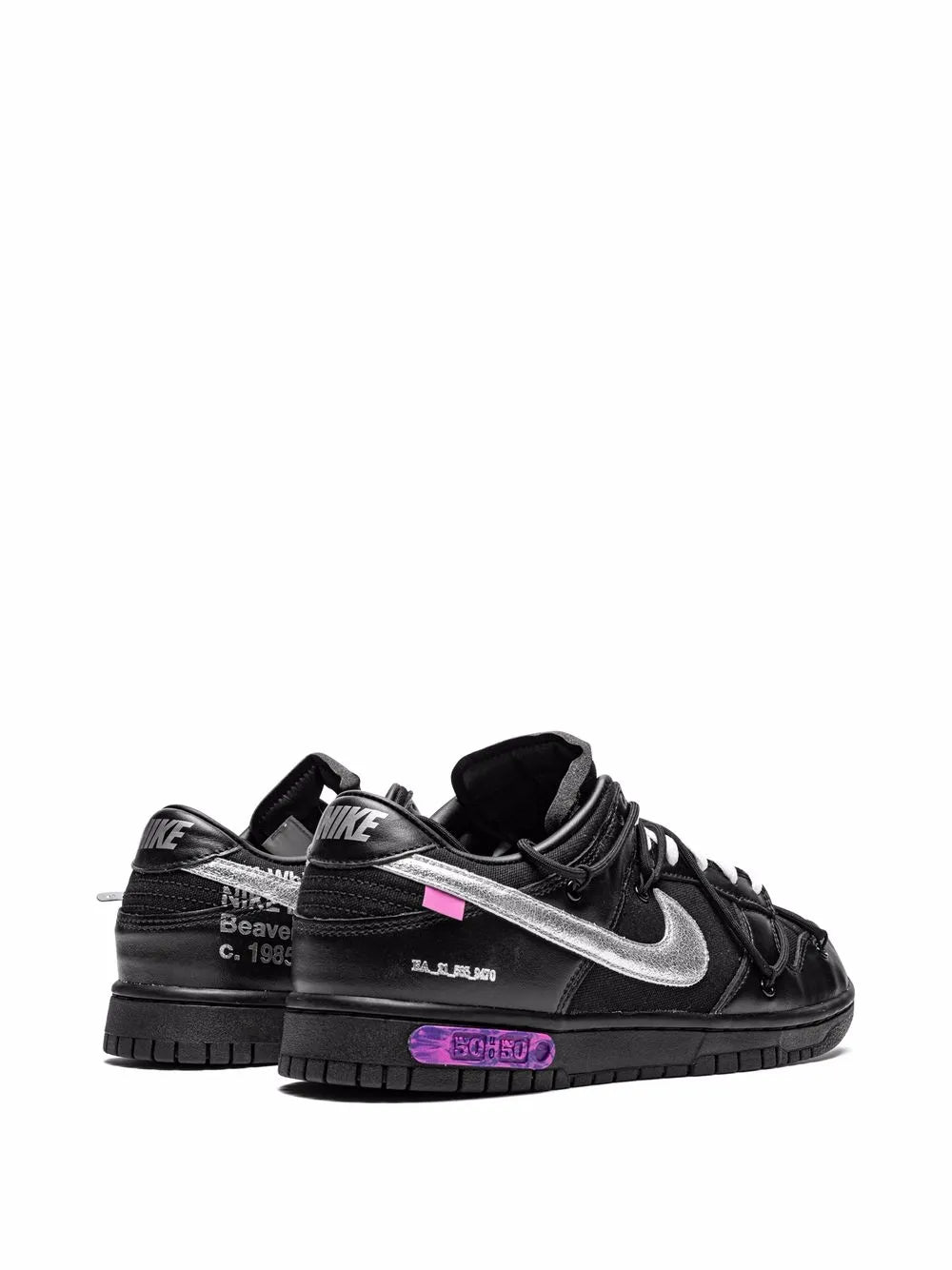 Nike X Off-White Dunk Low Lot 50 Sneakers