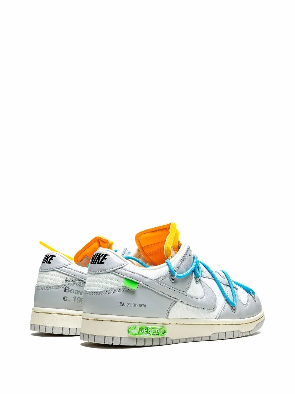 Nike X Off-White Dunk Low Lot 02 Sneakers