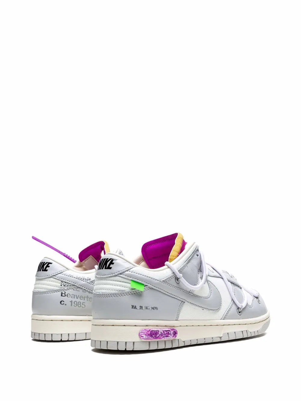 Nike X Off-White Dunk Low Lot 03 Sneakers