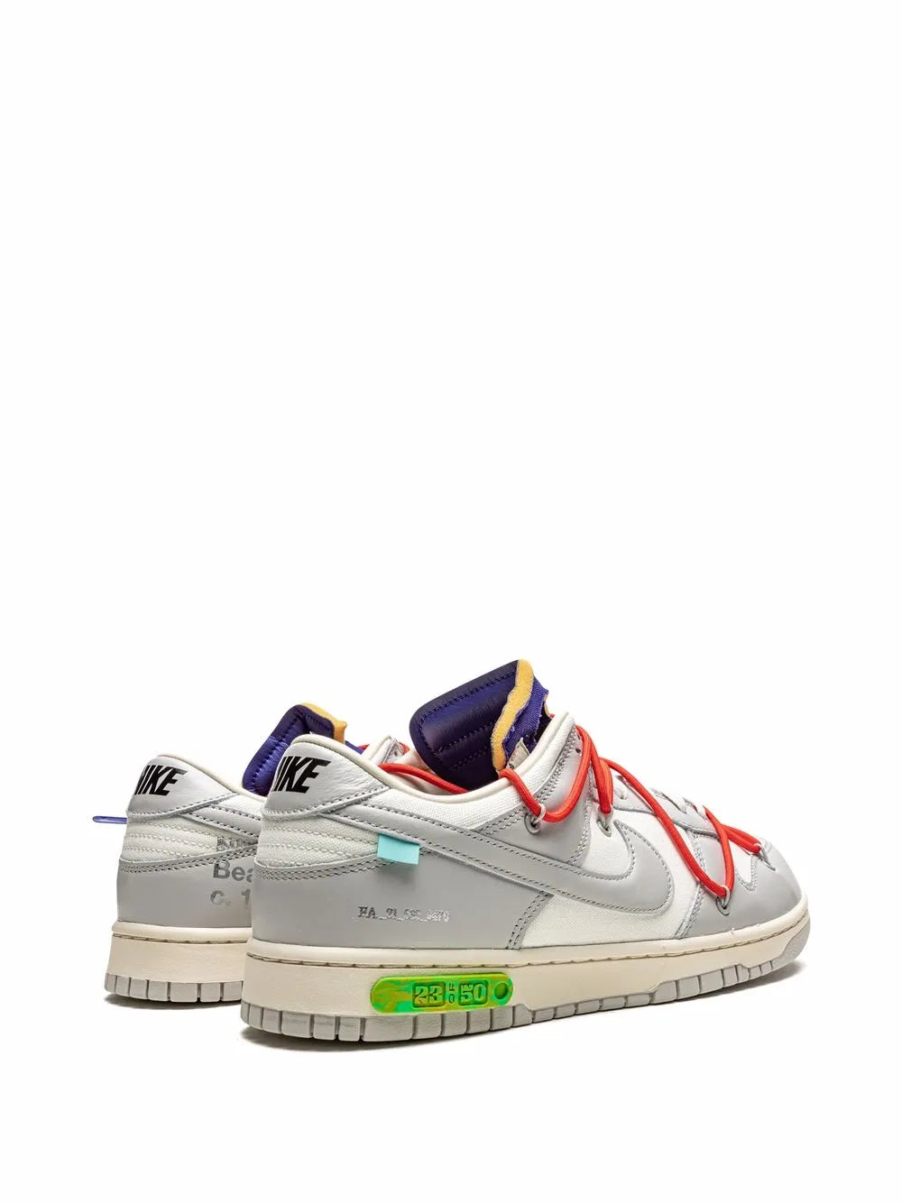 Nike X Off-White Dunk Low Lot 23 Sneakers