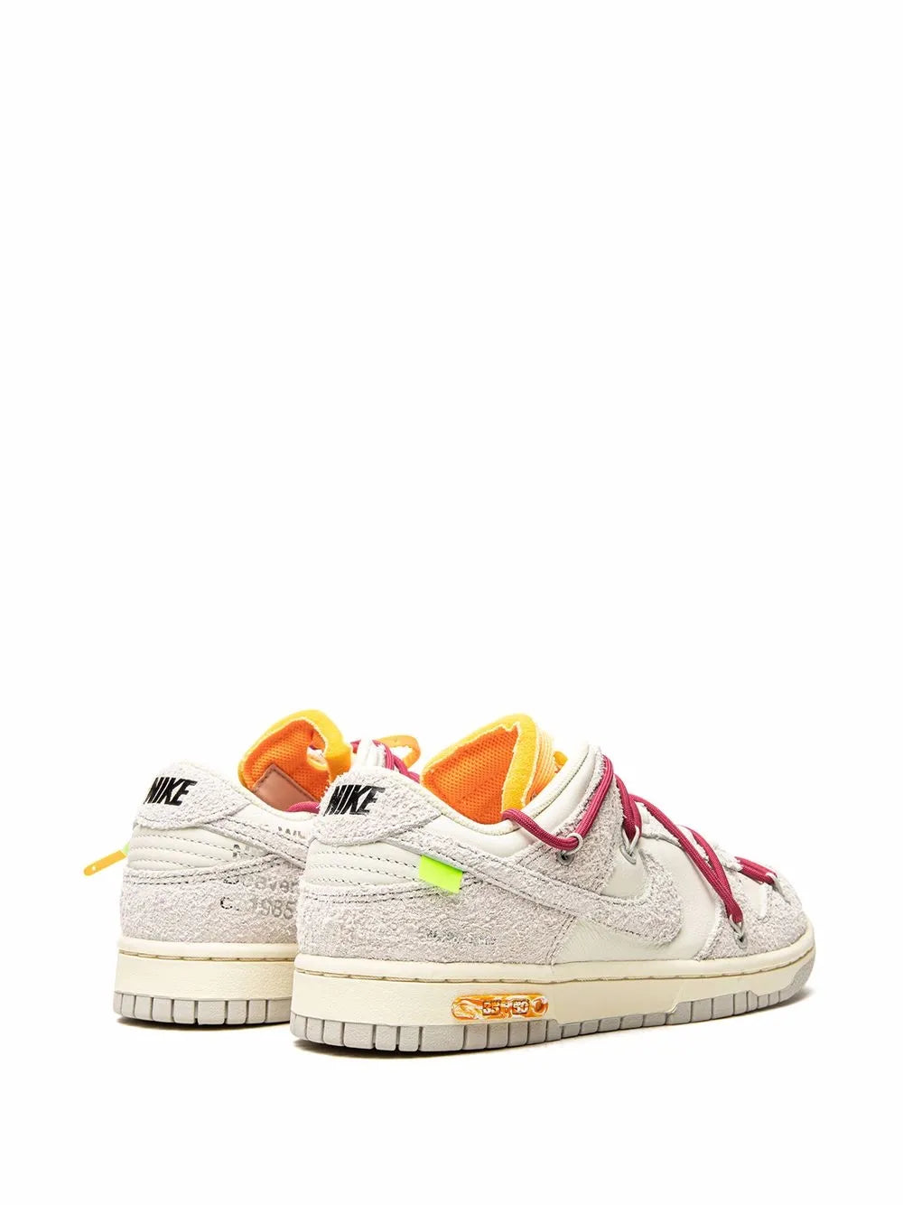 Nike X Off-White Dunk Low Lot 35 Sneakers