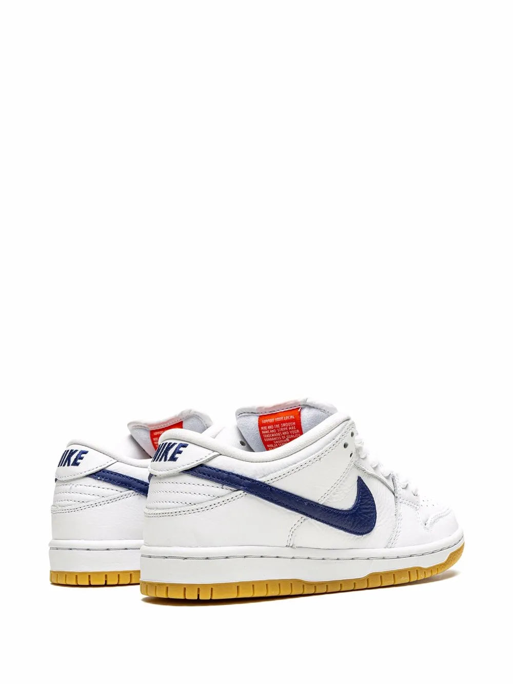 Nike Sb Dunk Low Pro Iso Orange Label White/Navy Sneakers