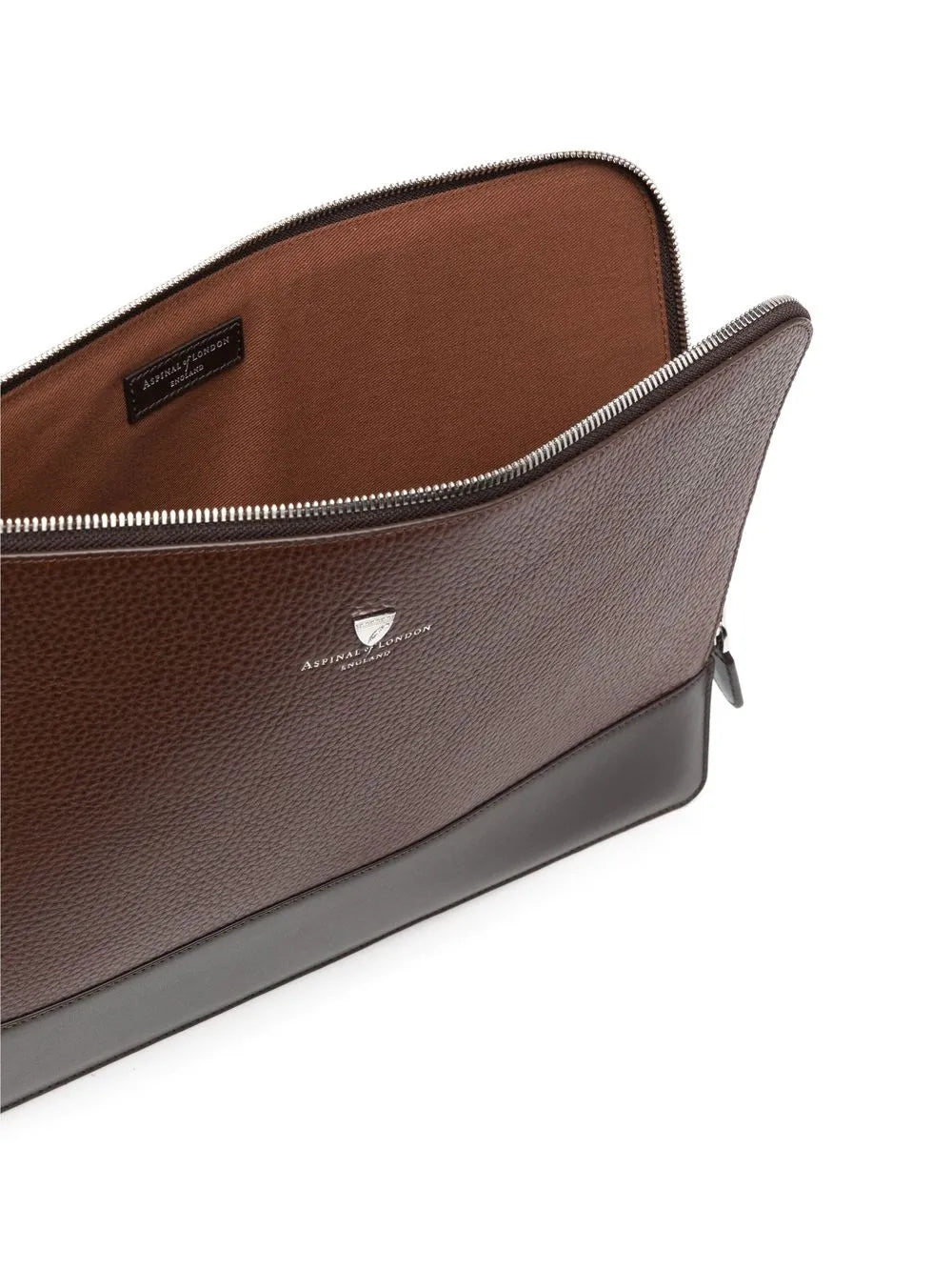 Aspinal Of LondonCity leather laptop bag