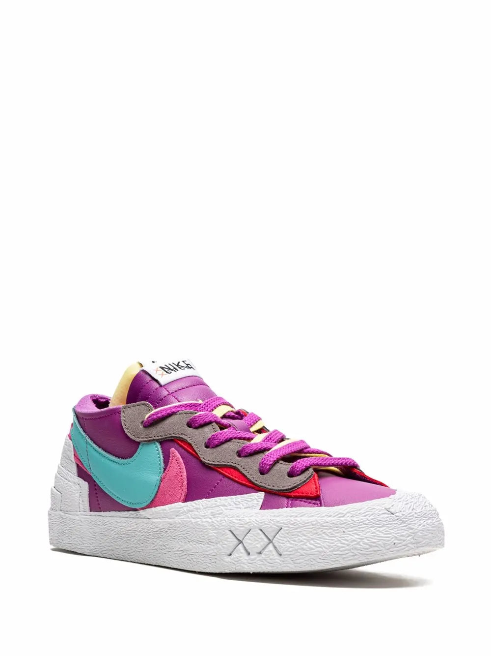Nike X Sacai X Kaws Blazer Low Purple Dusk Sneakers