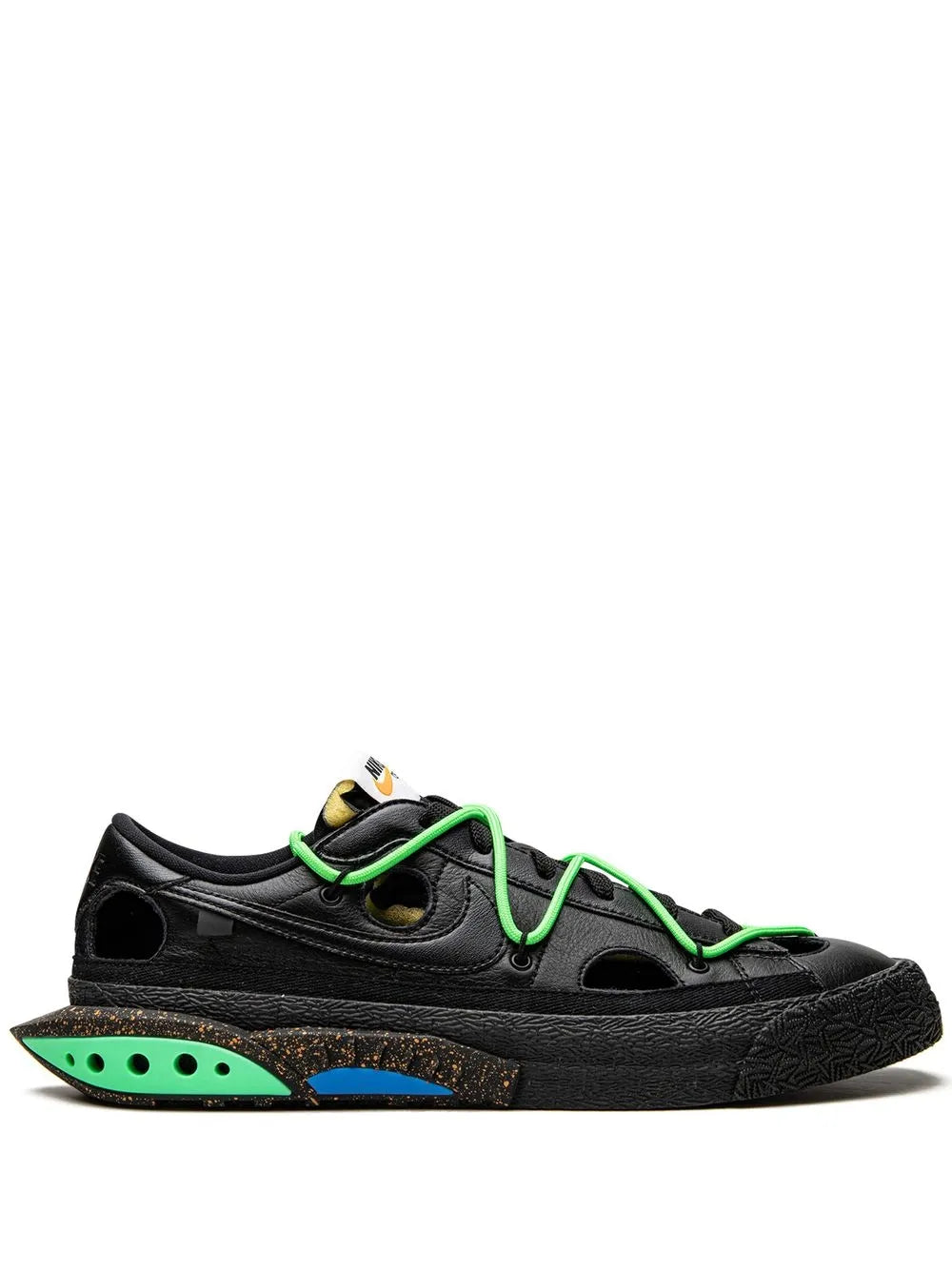 Nike X Off-White Blazer Low Black/Electro Green Sneakers