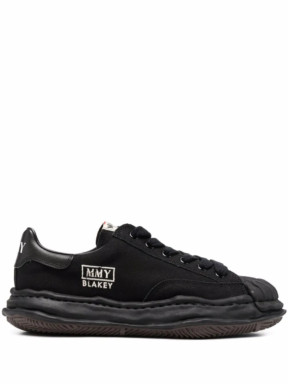 Maison MIHARA YASUHIRO Ridged-Trim Low-Top