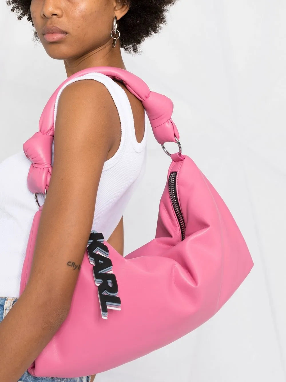 Karl LagerfeldK/Knotted shoulder bag