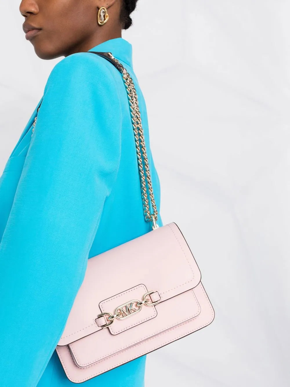 Michael Michael KorsHeather chain-link leather bag