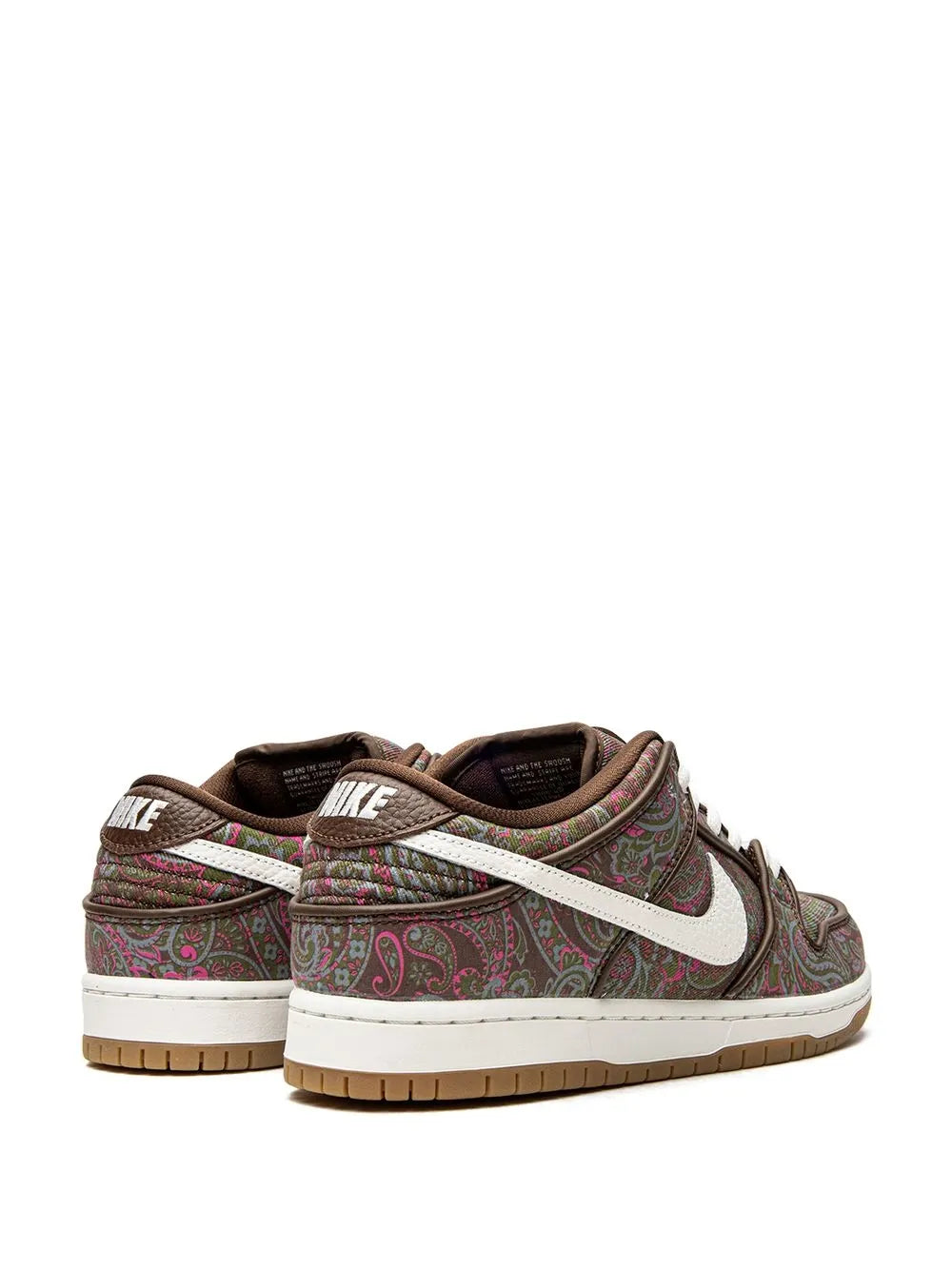 Nike Sb Dunk Low Paisley Brown Sneakers