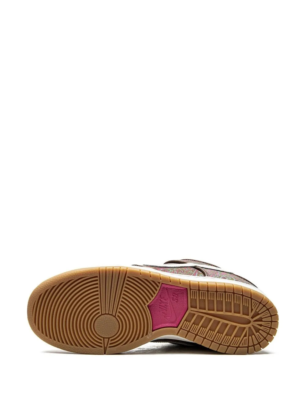 Nike Sb Dunk Low Paisley Brown Sneakers