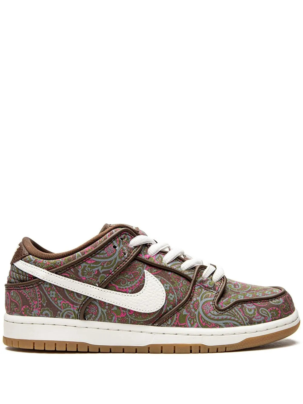 Nike Sb Dunk Low Paisley Brown Sneakers