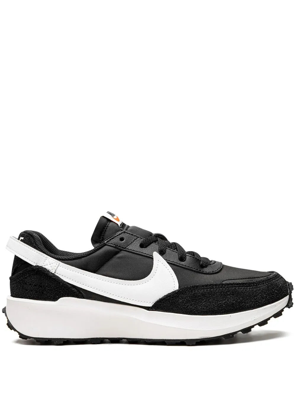 Nike Waffle Debut Black/White-Orange-Clear Sneakers