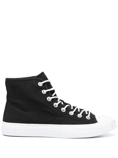 Acne Studios Contrasting Toe-Cap High-Top Sneakers