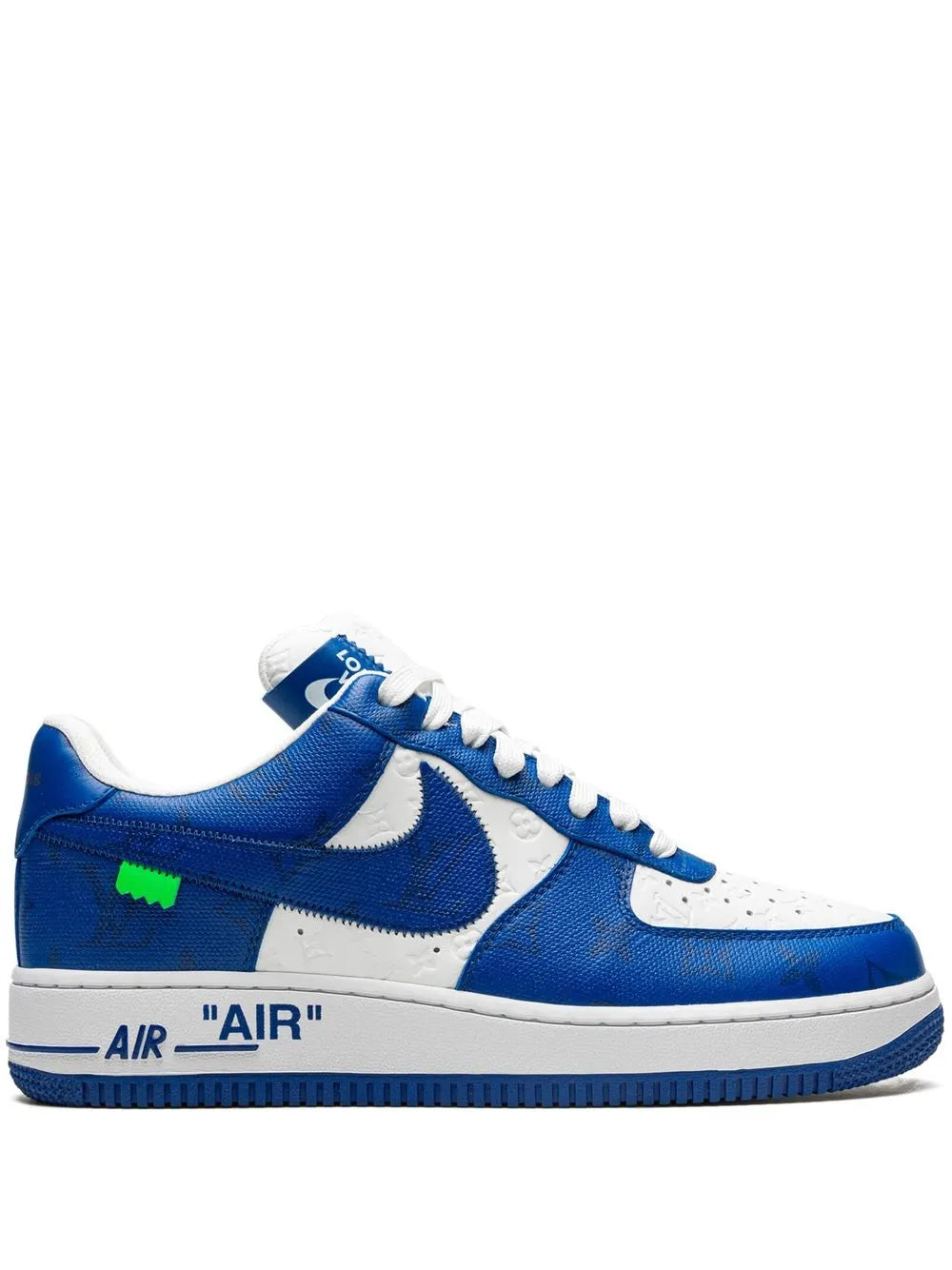 Nike X Louis Vuitton Air Force 1 Low Virgil Abloh - White/Blue Sneakers