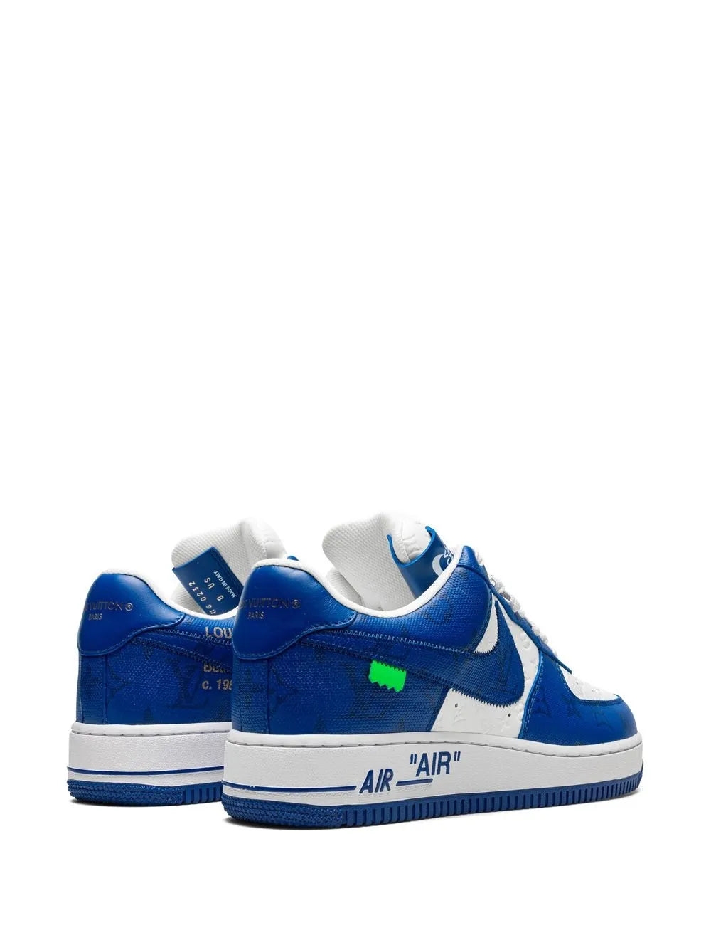 Nike X Louis Vuitton Air Force 1 Low Virgil Abloh - White/Blue Sneakers