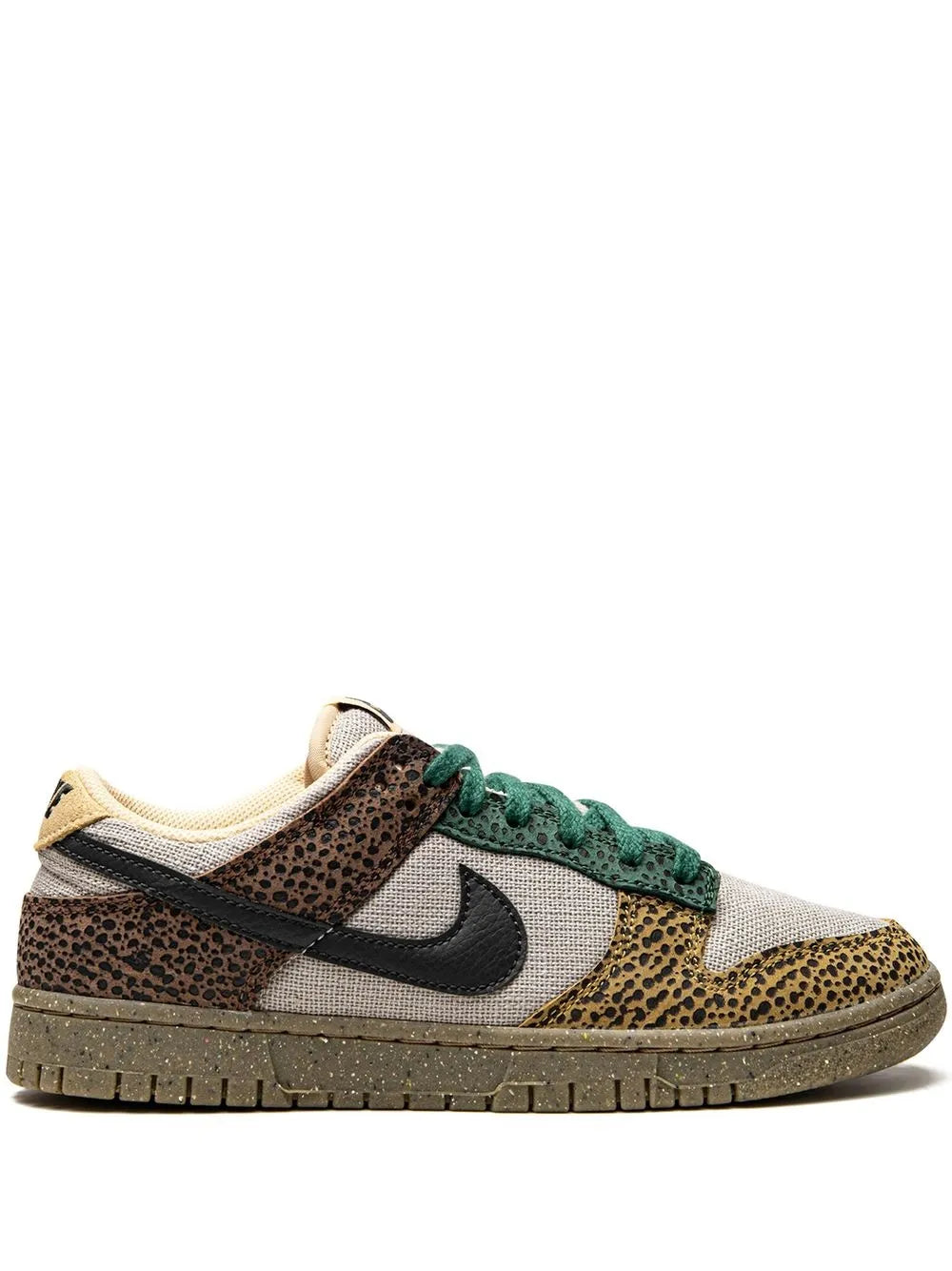 Dunk Low Safari Golden Moss Sneakers