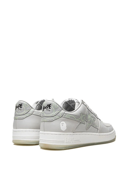 A Bathing Ape?Bape Sta #1 M2 Gray Sneakers