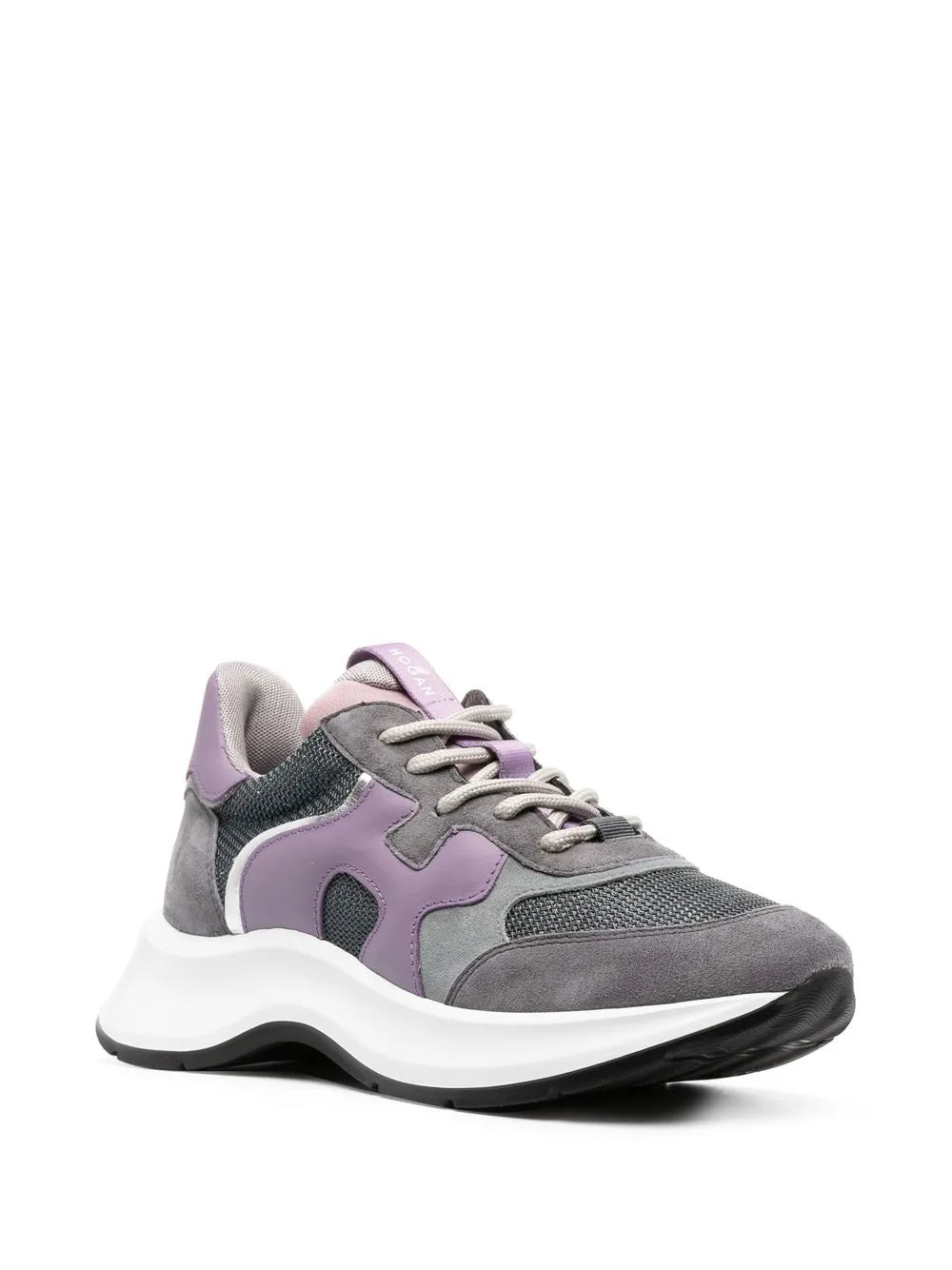 Hogan Panelled Lace-Up