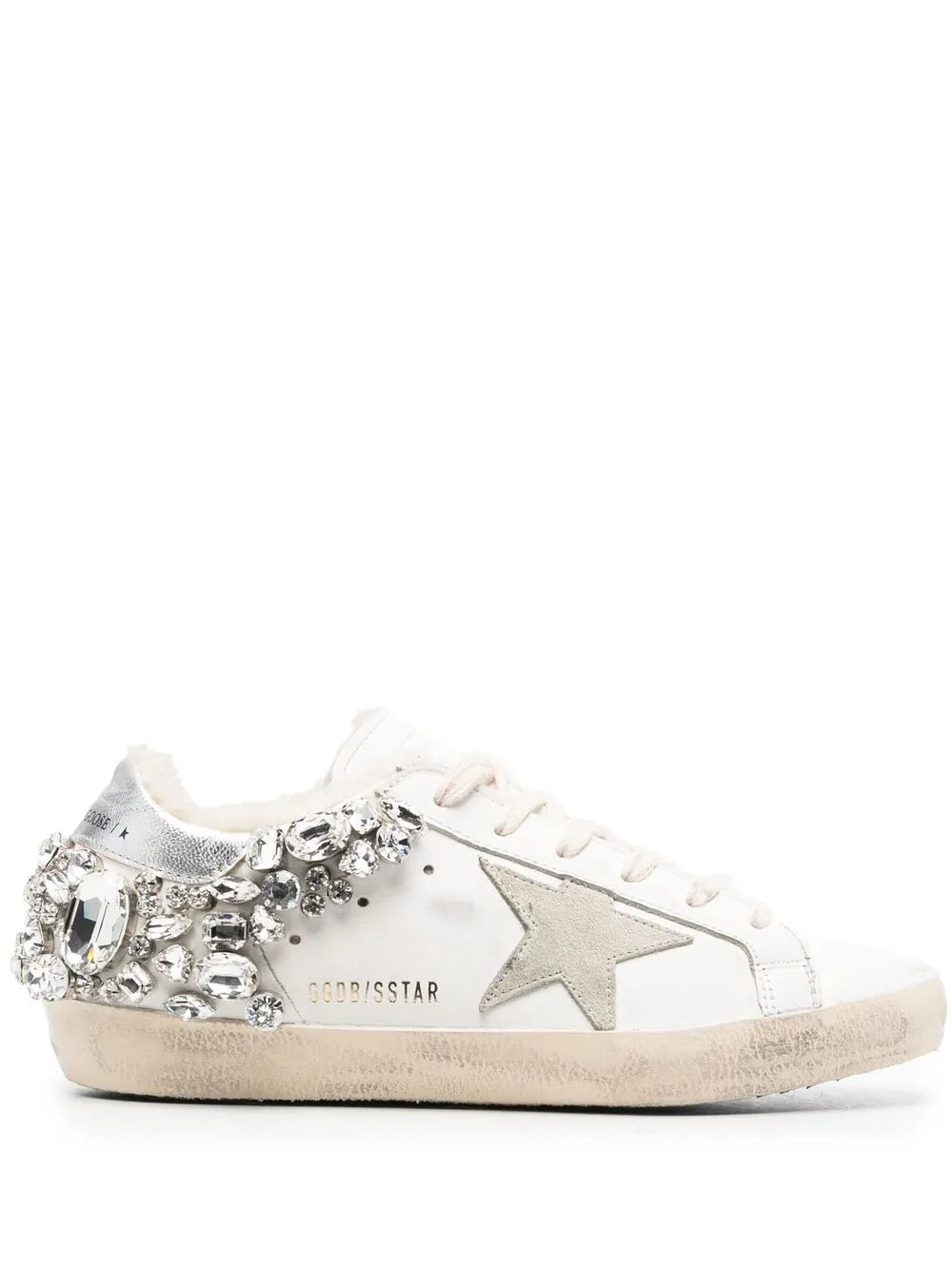 Golden Goose Super-Star Embellished Low-Top