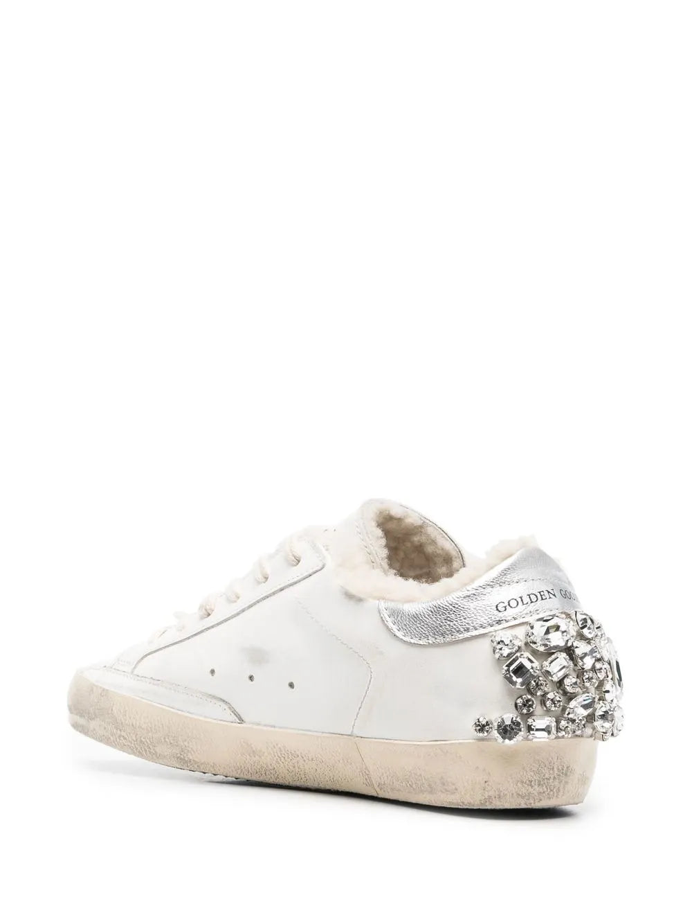 Golden Goose Super-Star Embellished Low-Top
