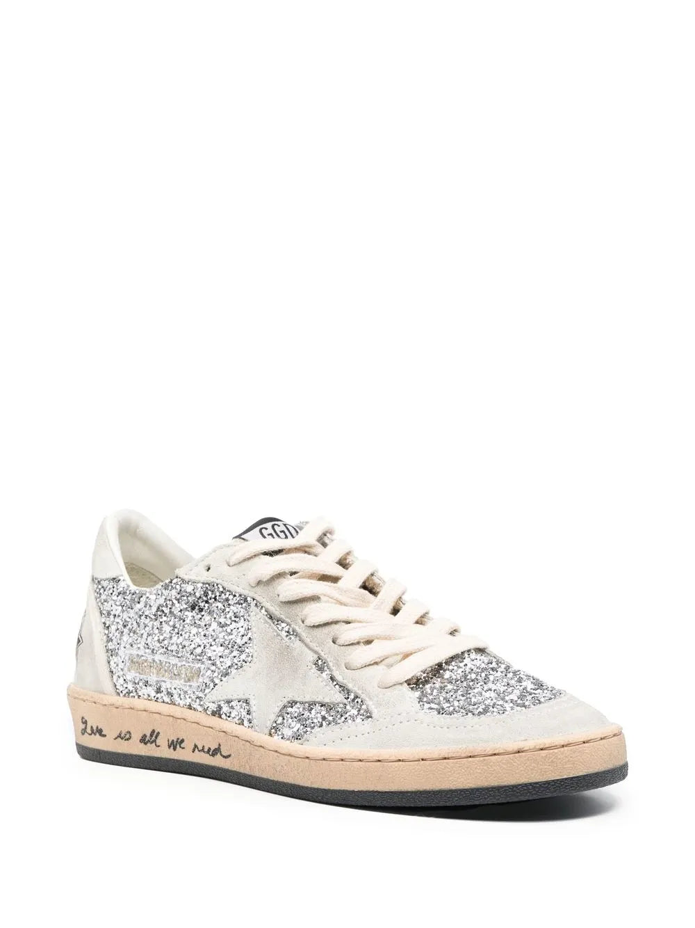 Golden Goose Ball-Star Glitter Low-Top