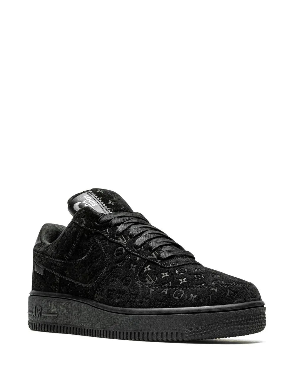 Nike X Louis Vuitton X  Virgil Abloh Air Force 1 Low Black/Black Sneakers