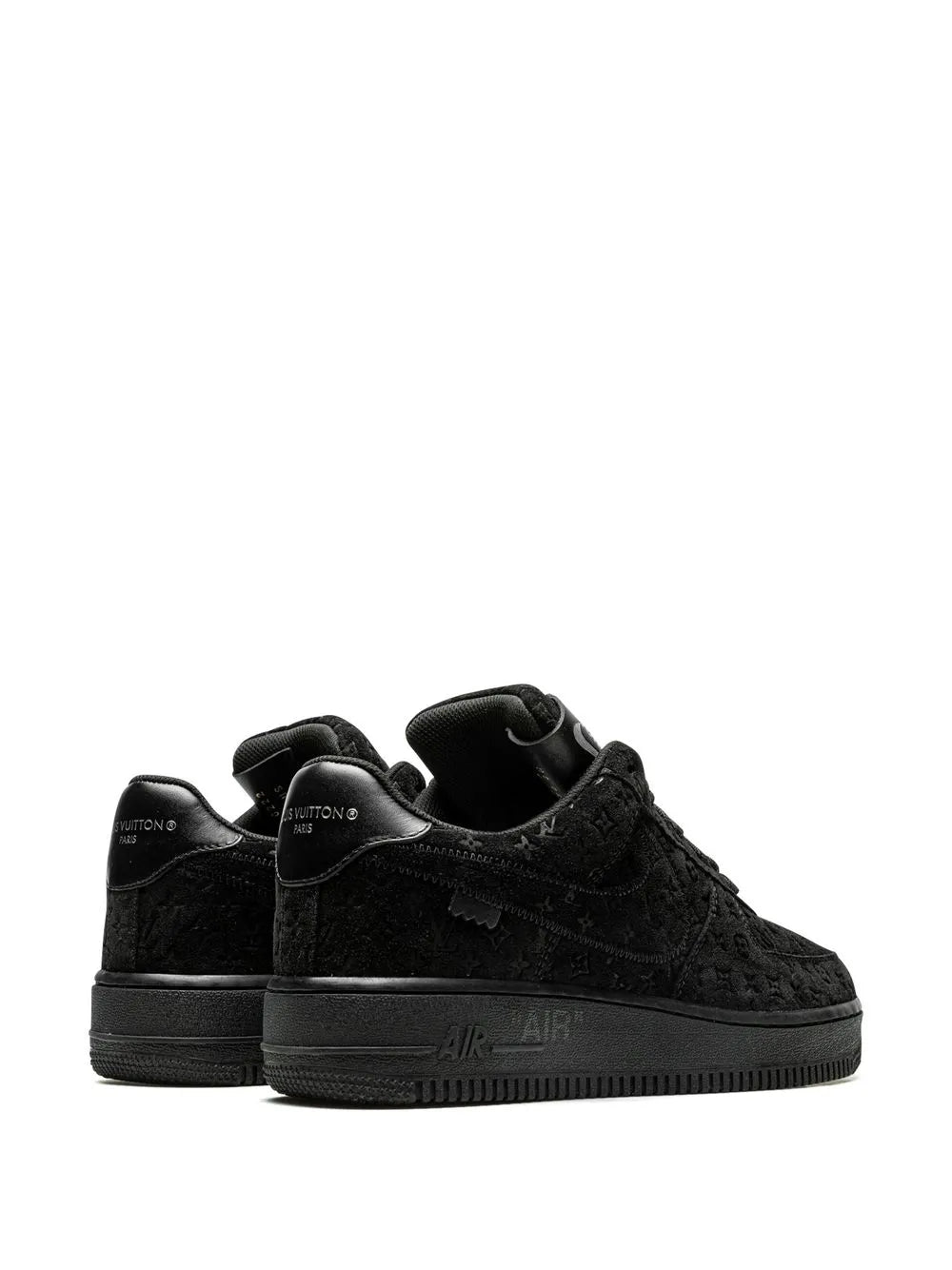 Nike X Louis Vuitton X  Virgil Abloh Air Force 1 Low Black/Black Sneakers
