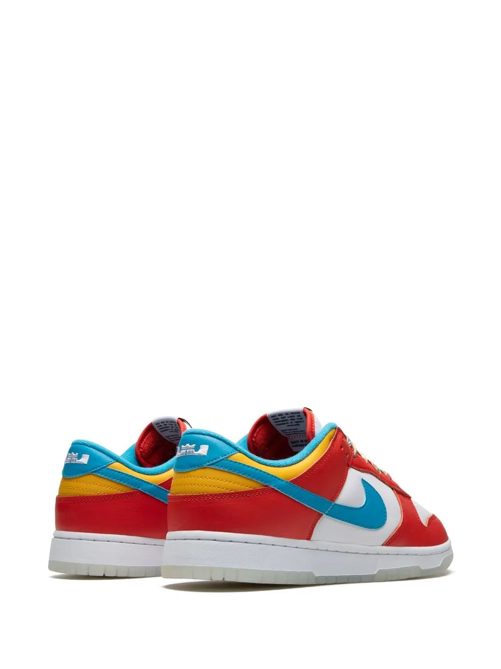 Nike X Lebron James Dunk Low Fruity Pebbles Sneakers