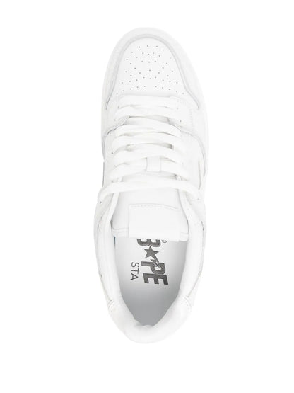 A Bathing Ape?Star-Patch Lace-Up Sneakers