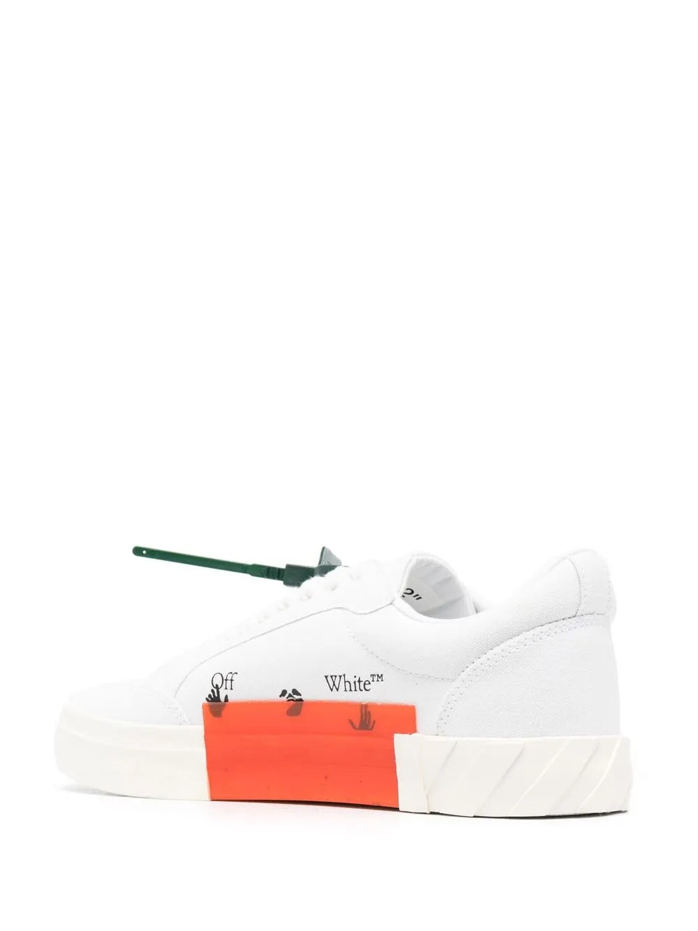 Off-White Vulcanized Low-Top Sneakers
