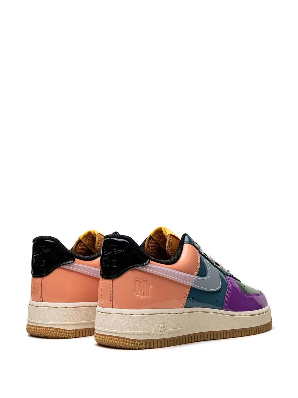 Nike X Undefeated Air Force 1 Low Multi-Patent Sneakers