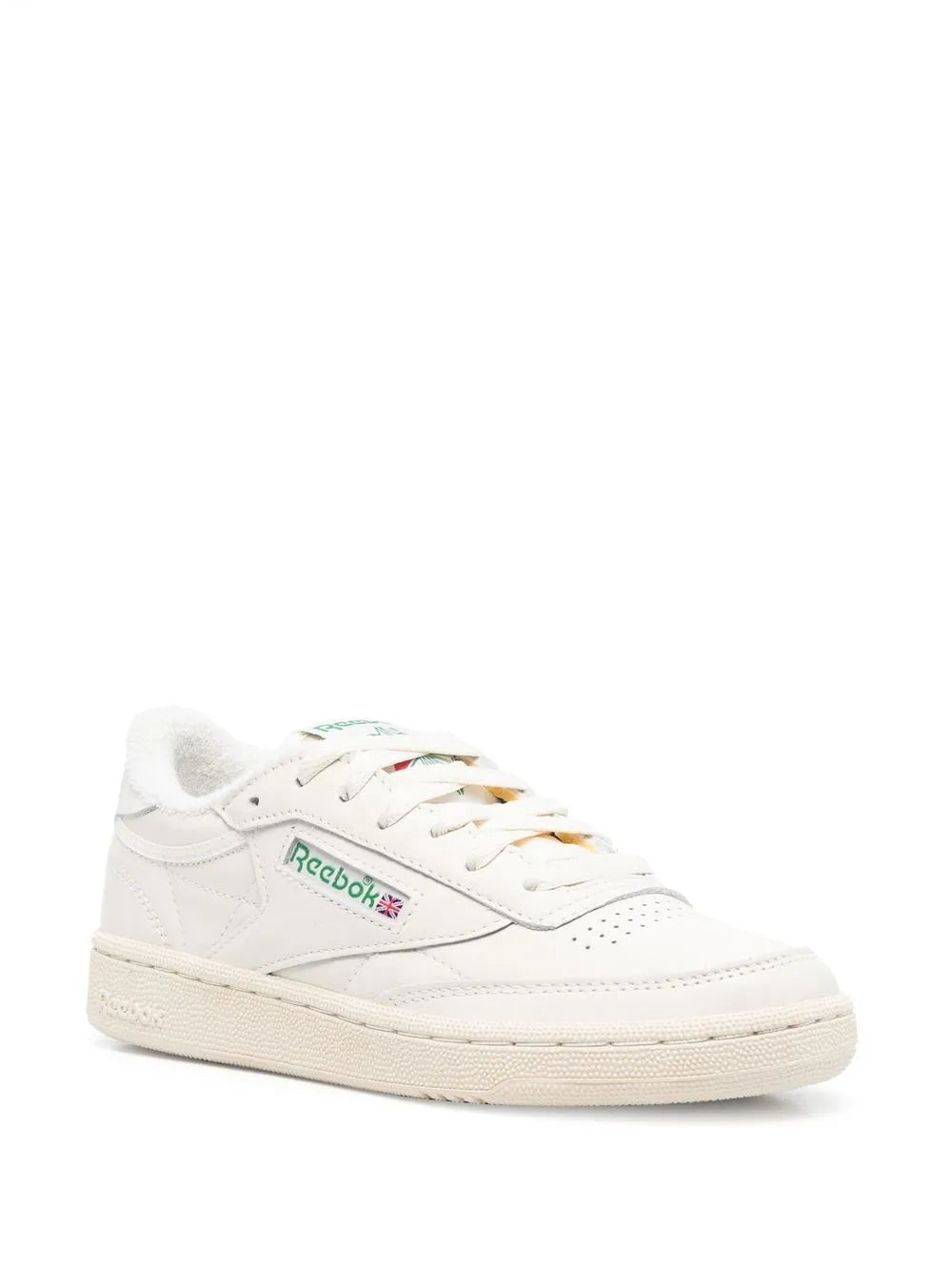 Reebok Logo-Print Low-Top