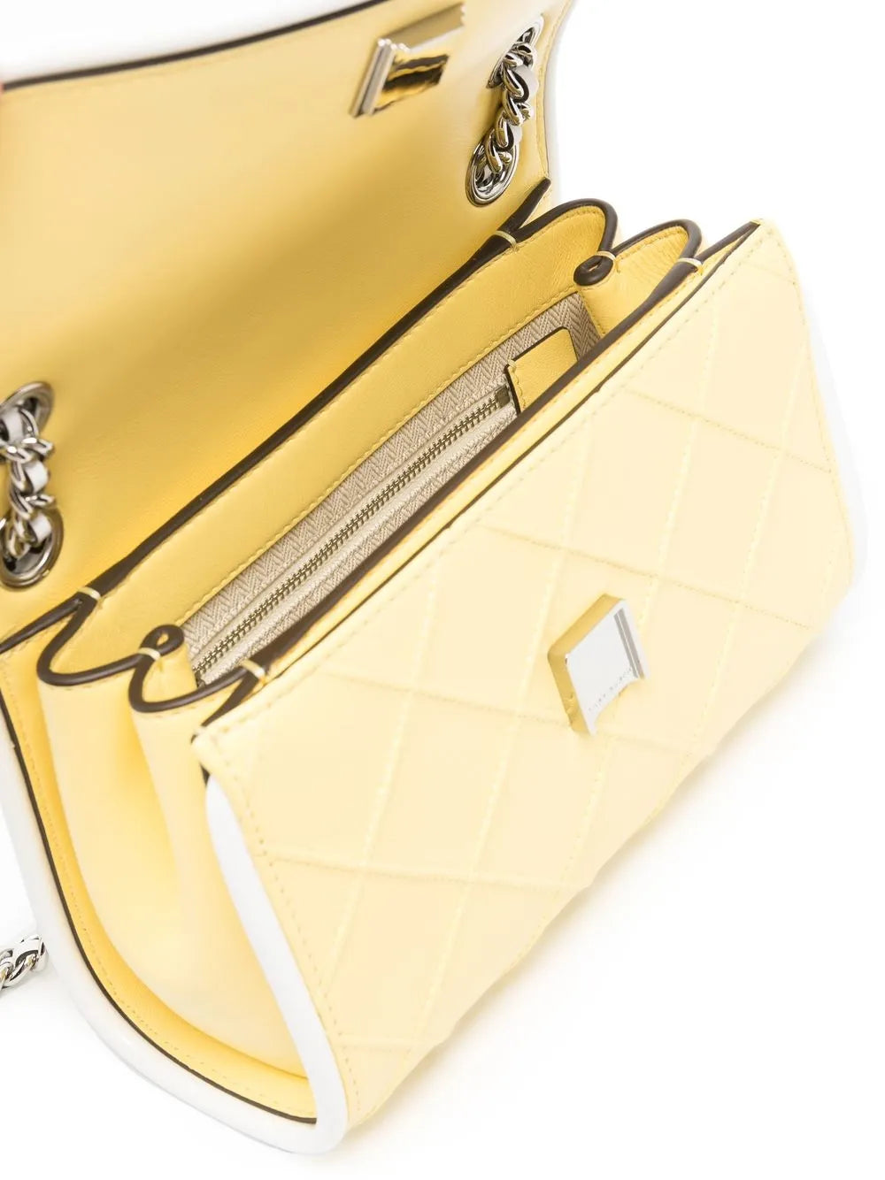 Tory Burchembossed and quilted cross-body bag