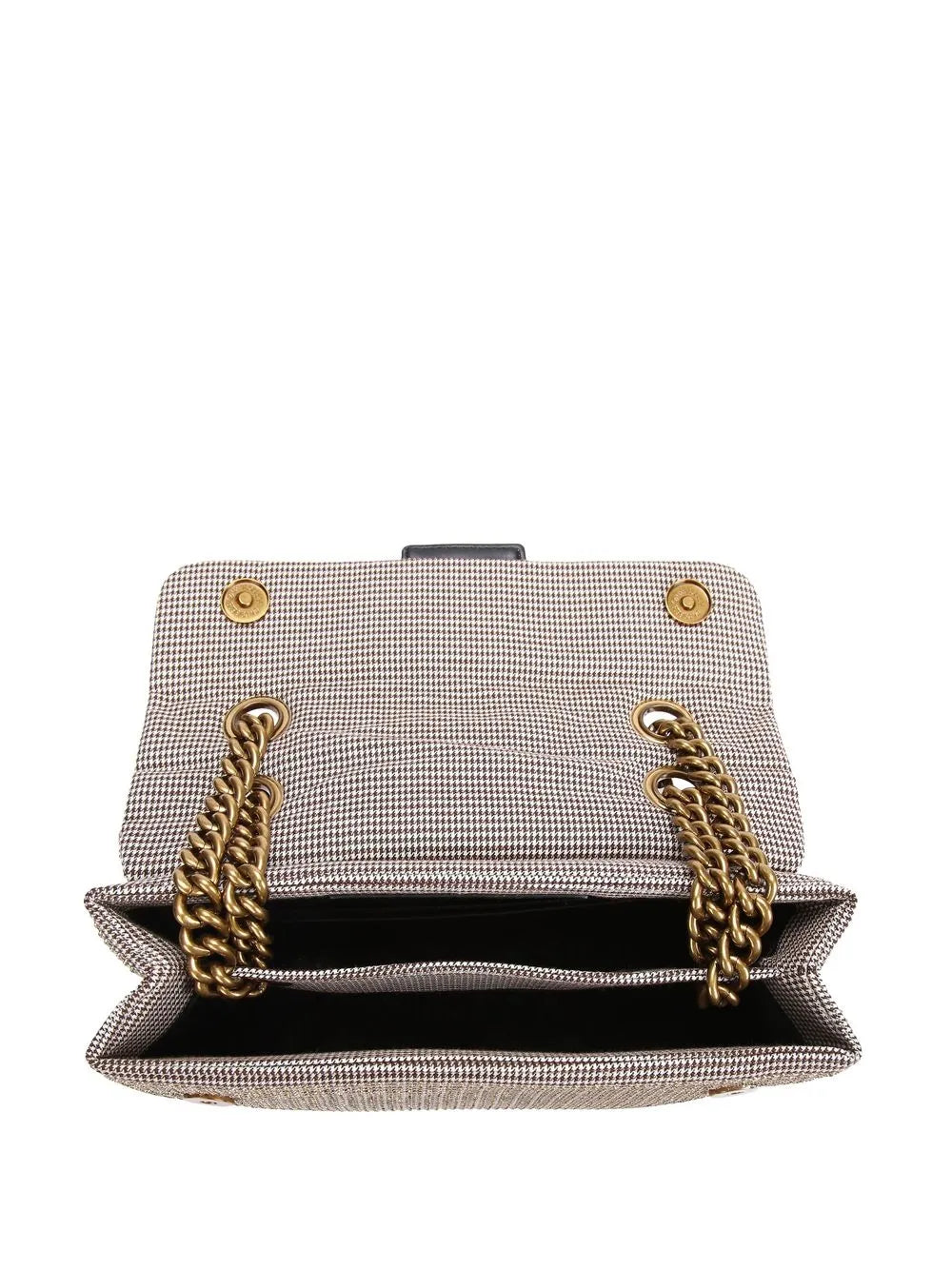 Kurt Geiger LondonMini Kensington houndstooth tote bag