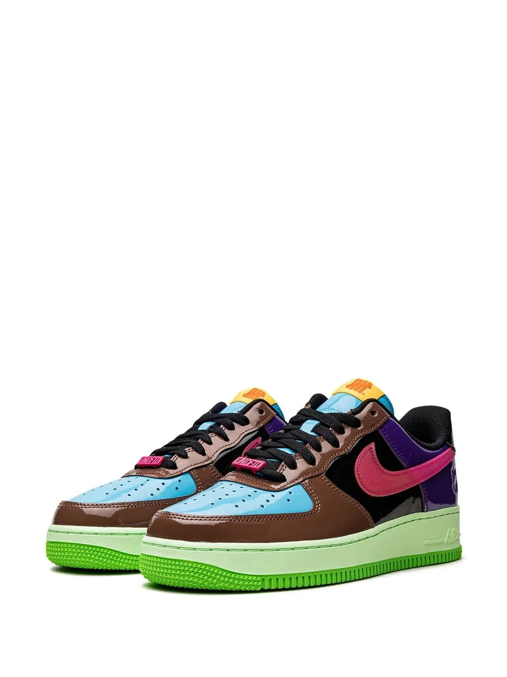 Nike X Undefeated Air Force 1 Low Pink Prime Sneakers