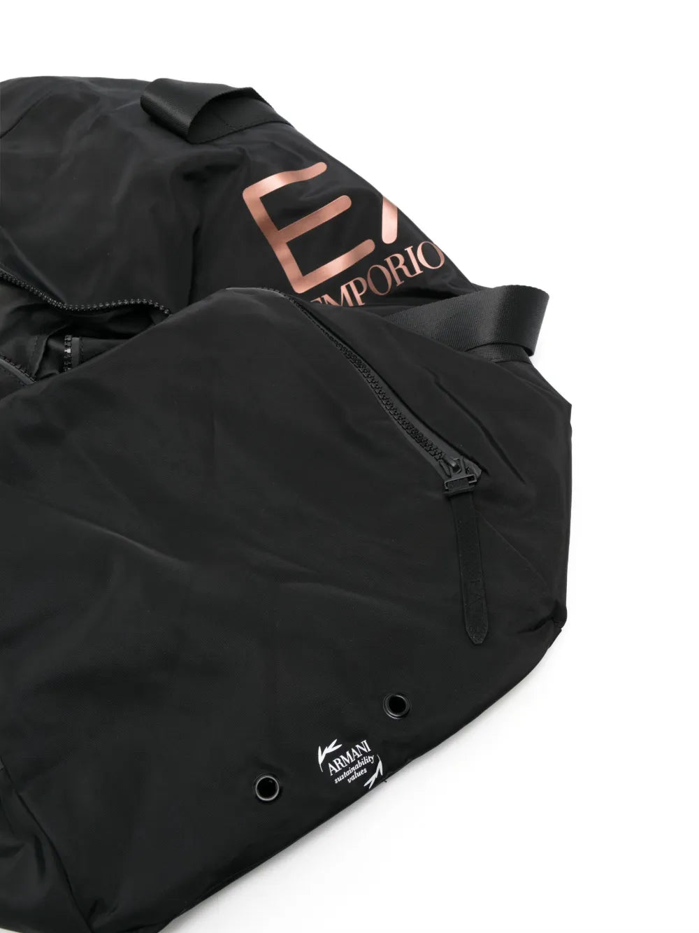 Ea7 Emporio Armanilogo-print luggage bag