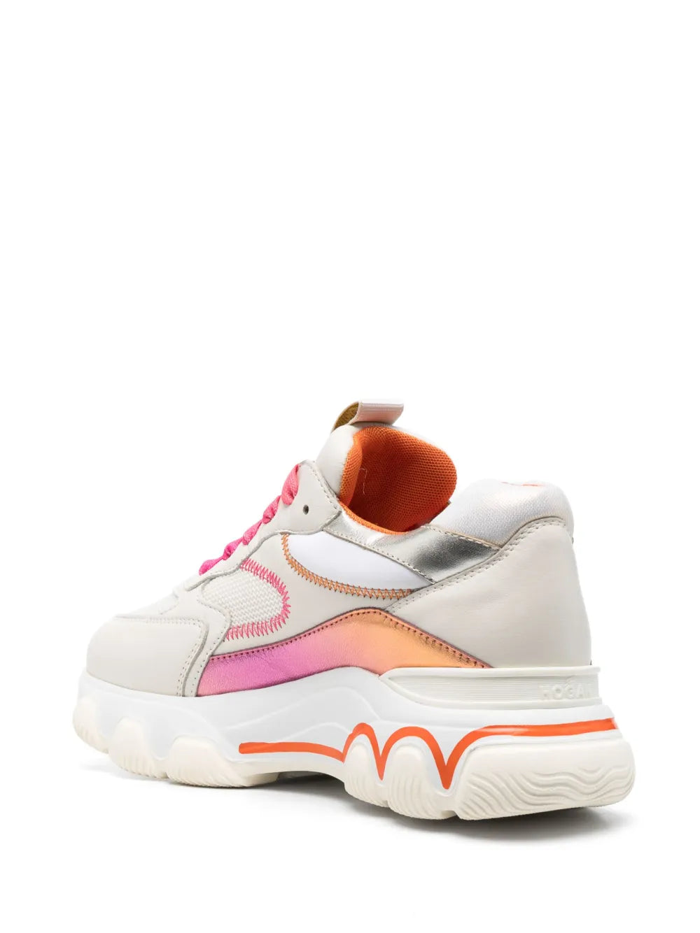 Hogan Chunky-Sole Low-Top Leather