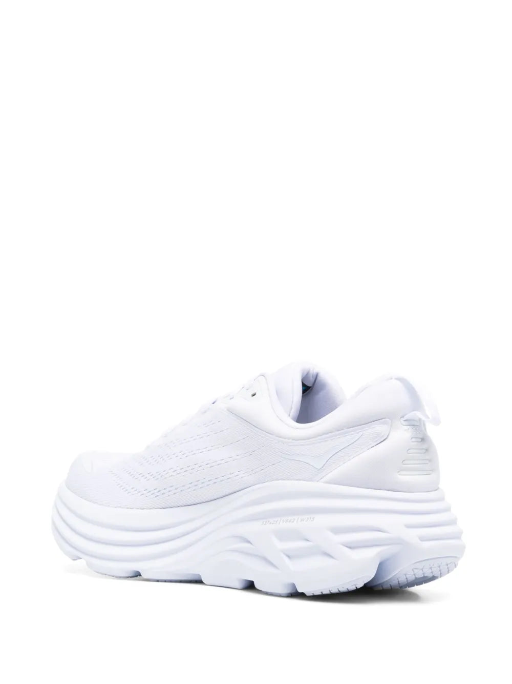 HOKA Bondi 8 Logo-Print Lace-Up