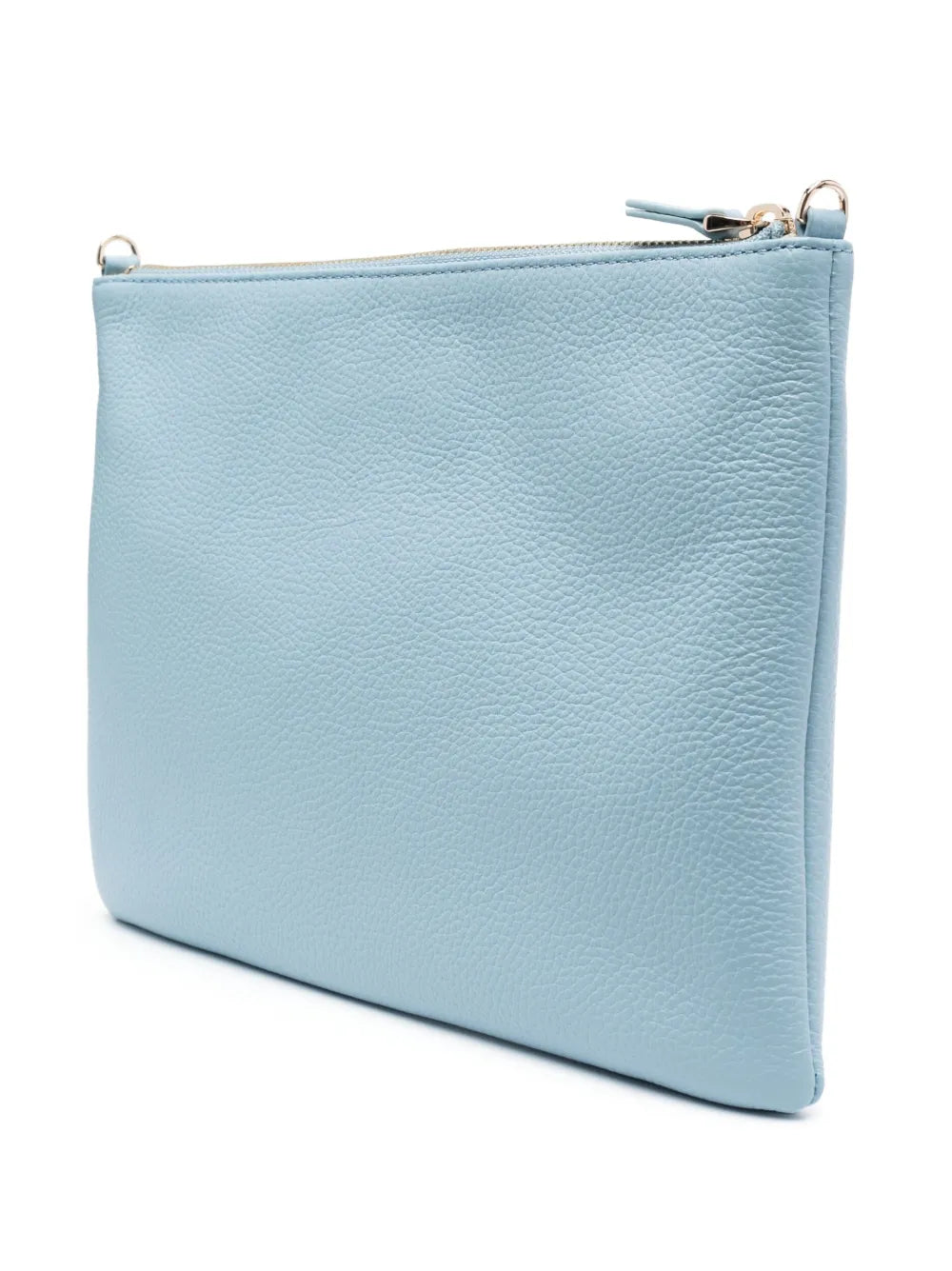 Coccinellepebbled-texture leather crossbody bag