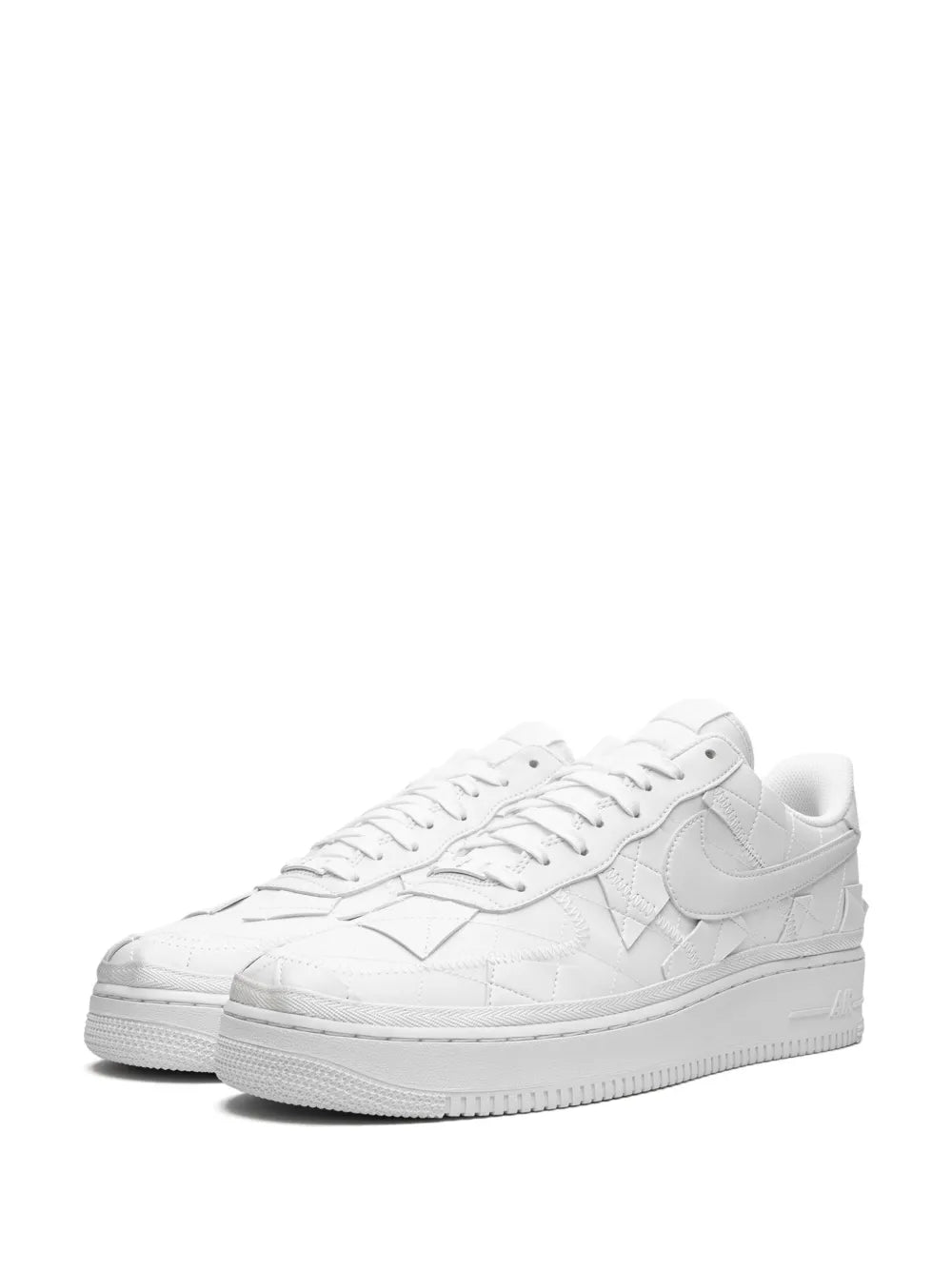 Nike X Billie Ellish Air Force 1 Low Triple White Sneakers
